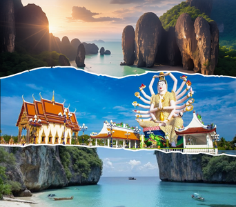  Krabi 2N Ko-Samui 1N Phuket 2N   - Thailand tour package